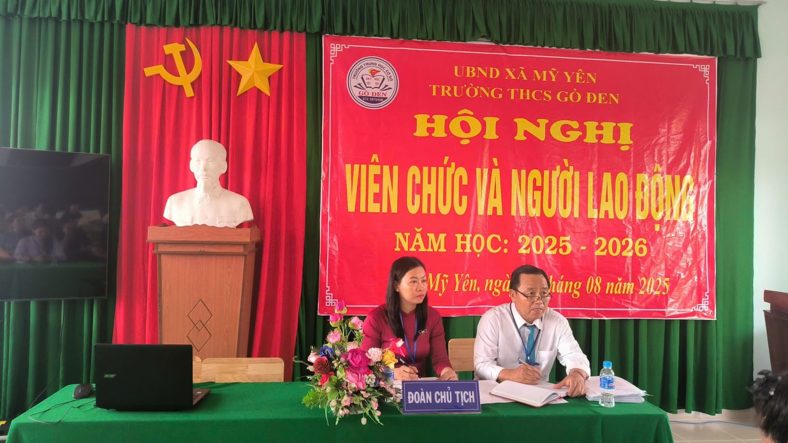 HỘI NGHỊ VIÊN CHỨC VÀ NGƯỜI LAO ĐỘNG NĂM HỌC 2025 – 2026